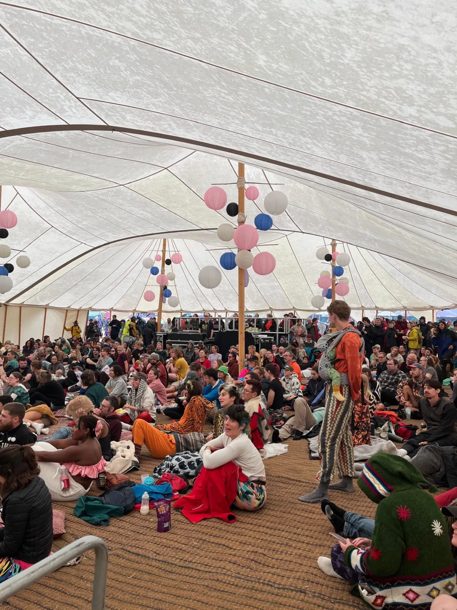 A Packed Tent